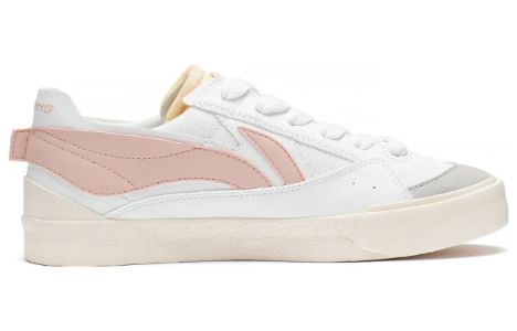 (WMNS) Li-Ning Fashion Skate Shoes 'White Pink' AGCT162-2 sold by KicksCrew