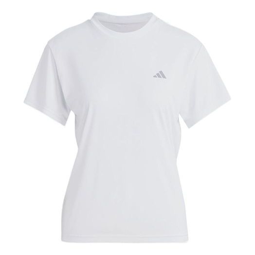 (WMNS) adidas Run It T-Shirts 'White' HZ0112 sold by KicksCrew