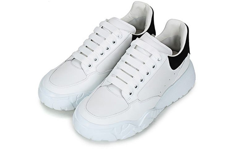 Alexander McQueen Oversized Court Trainer 'White Black' 634619WHZ969061 sold by KicksCrew product image thumbnail 3