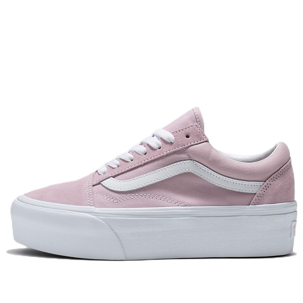 Vans Old Skool Stackform 'Pink White' VN0A7Q5MBLT sold by KicksCrew