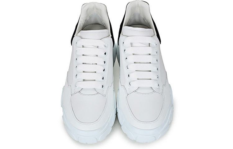 Alexander McQueen Oversized Court Trainer 'White Black' 634619WHZ969061 sold by KicksCrew product image thumbnail 4