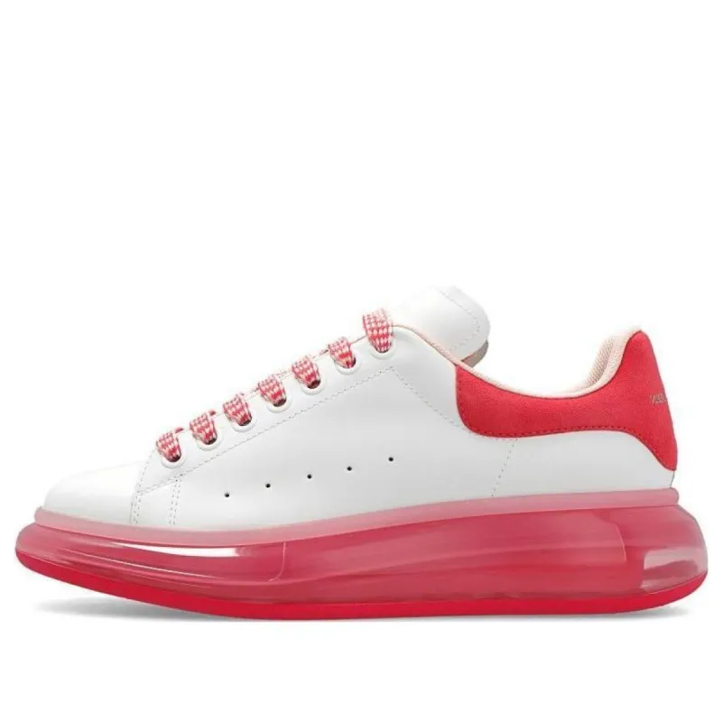 (WMNS) Alexander McQueen Oversized Sneaker 'Ivory Red' 666893WHXMA9942 sold by KicksCrew