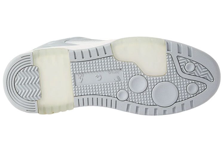 Off-White Out Of Office Low-Top Sneaker 'Grey White' OMIA189S22LEA0010109 sold by KicksCrew product image thumbnail 3