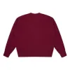 Drew House Sketch Mascot Waffle Sweater 'Burgundy' DW-FW22-558 sold by KicksCrew