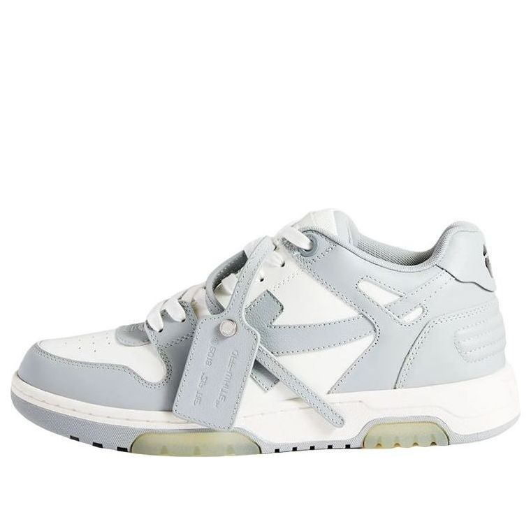 Off-White Out Of Office Low-Top Sneaker 'Grey White' OMIA189S22LEA0010109 sold by KicksCrew
