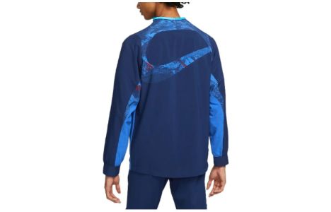 Nike England AWF Dri-FIT Woven Soccer Jacket 'Blue' DN1143-492 sold by KicksCrew
