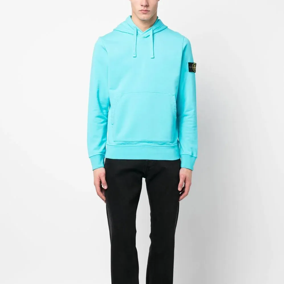 STONE ISLAND Hoodie 'Sky Blue' 101564151-V0042 sold by KicksCrew product image thumbnail 2