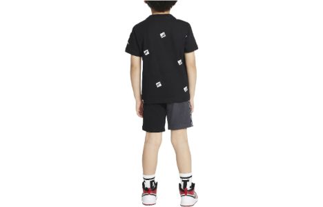 (GS) Air Jordan Jumpman Toddler T-Shirt and Shorts Set 'Black' 75A601-023 sold by KicksCrew