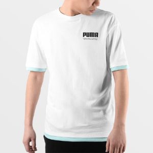Puma Summer Court T-Shirt 'White' 845862-02 sold by KicksCrew