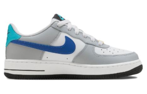 (GS) Nike Air Force 1 Low 'Grey Red Blue' HF0743-161 sold by KicksCrew