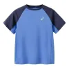 (GS) ASICS Sportswear T-shirt 'Blue Navy' 332241173083 sold by KicksCrew