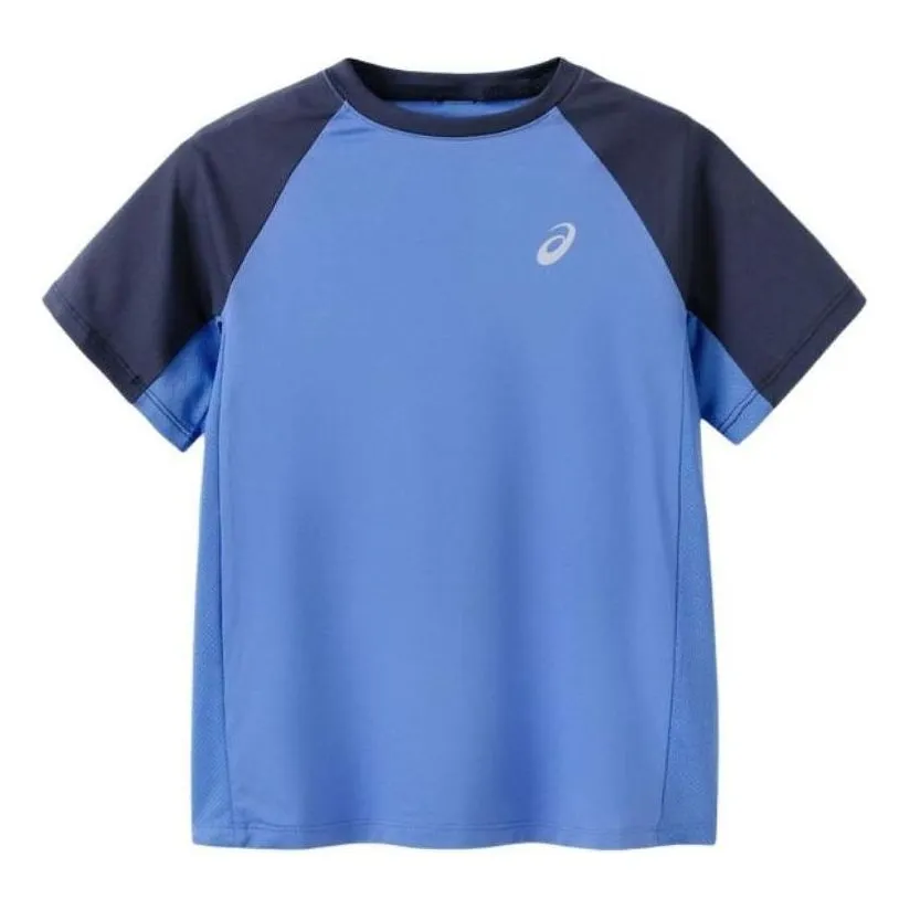 (GS) ASICS Sportswear T-shirt 'Blue Navy' 332241173083 sold by KicksCrew