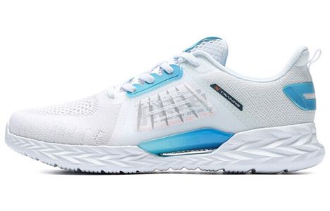361 QU!K Light Breathable Running Shoes 'White Blue' 572024413-1 sold by KicksCrew