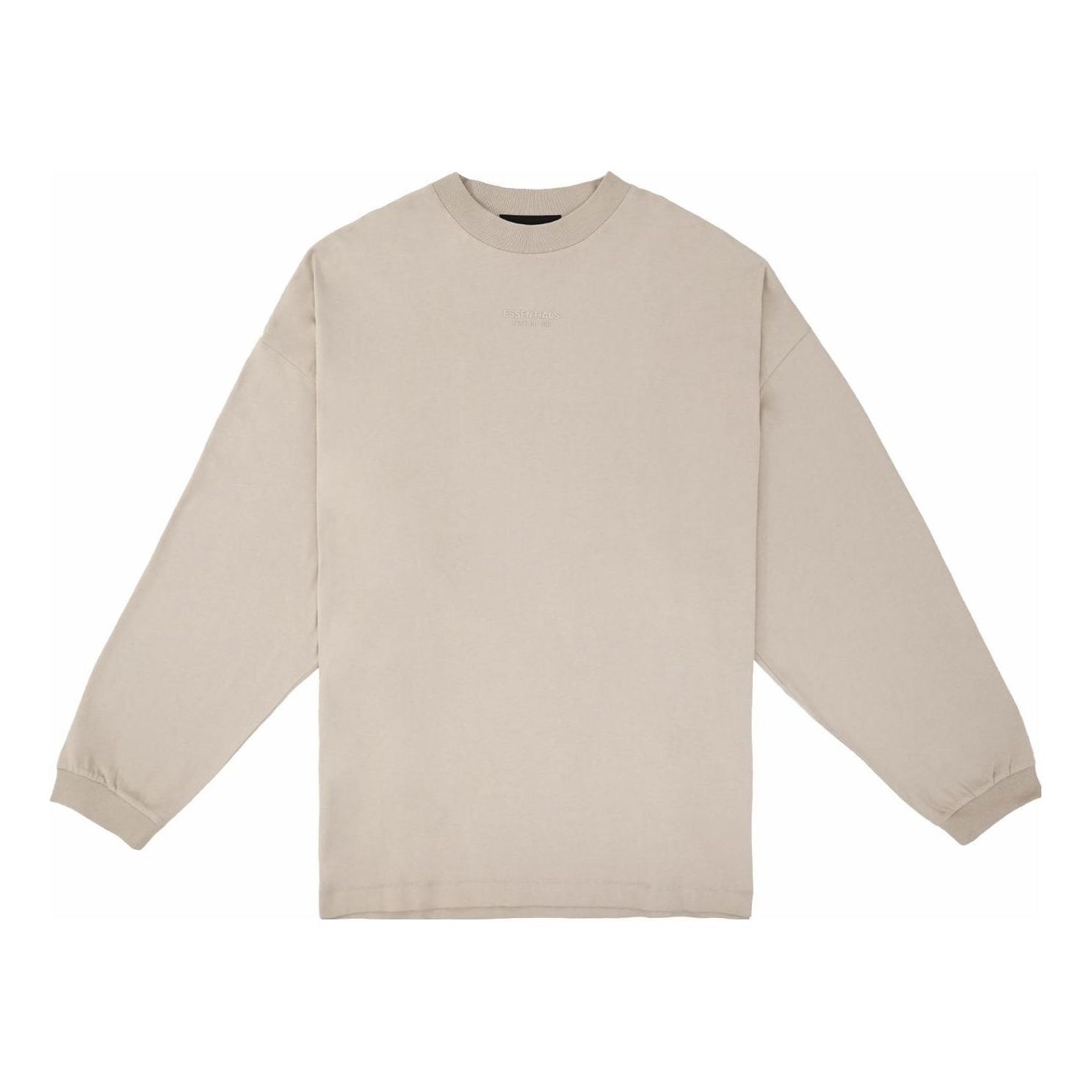 Fear of God Essentials FW23 Long Sleeve Tee 'Silver Cloud' 125BT232012F sold by KicksCrew