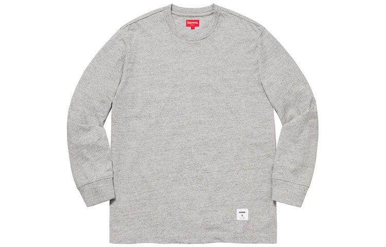 Supreme FW19 Week 1 Trademark L Sweater 'Grey' SUP-FW19-084 sold by KicksCrew product image thumbnail 2