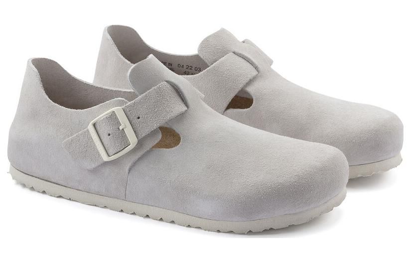 Birkenstock London Suede Leather 'Antique White' 1024573 sold by KicksCrew product image thumbnail 3