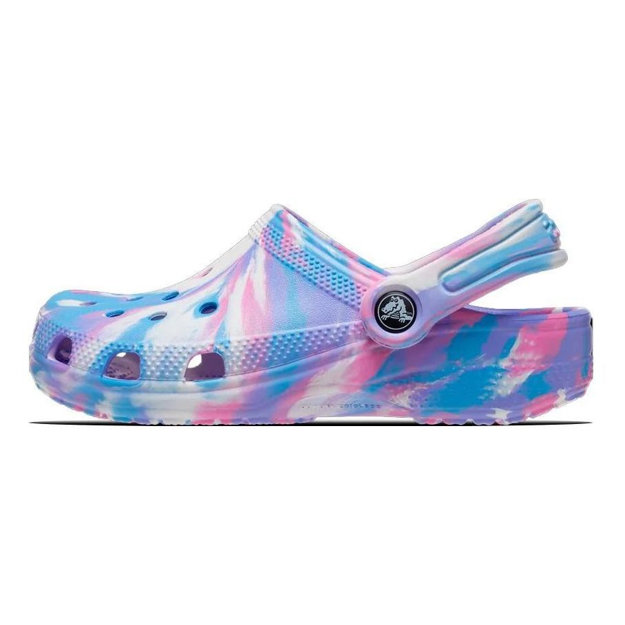 (GS) Crocs Classic Marbled Clog 'Blue Purple Pink' 207464-102 sold by KicksCrew