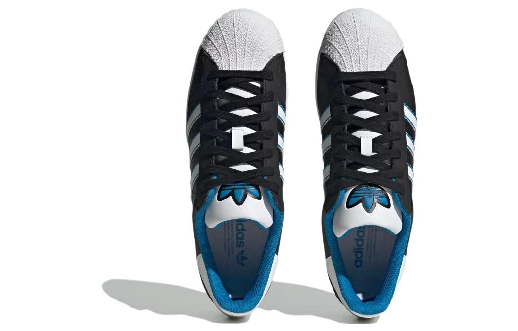 Adidas Superstar 'Black Bright Blue' ID4672 sold by KicksCrew product image thumbnail 4