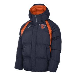 Air Jordan New York Knicks CityEdition Courtside Jacket NBA Puffer Jacket 'Blue' DX7966-419 sold by KicksCrew