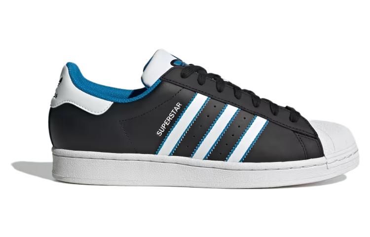 Adidas Superstar 'Black Bright Blue' ID4672 sold by KicksCrew product image thumbnail 2