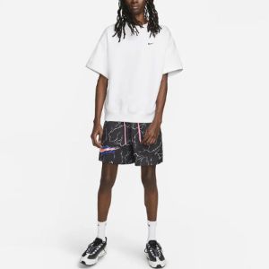 Nike Solo Swoosh Short-Sleeve French Terry Top 'White' DX0880-100 sold by KicksCrew