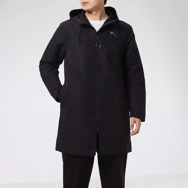 Puma Full Sleeve Solid Jacket 'Black Grey' 588735-01 sold by KicksCrew product image thumbnail 4