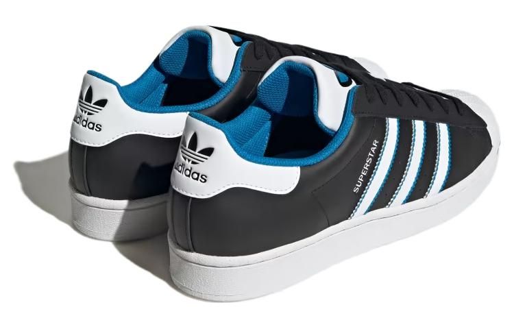 Adidas Superstar 'Black Bright Blue' ID4672 sold by KicksCrew product image thumbnail 3