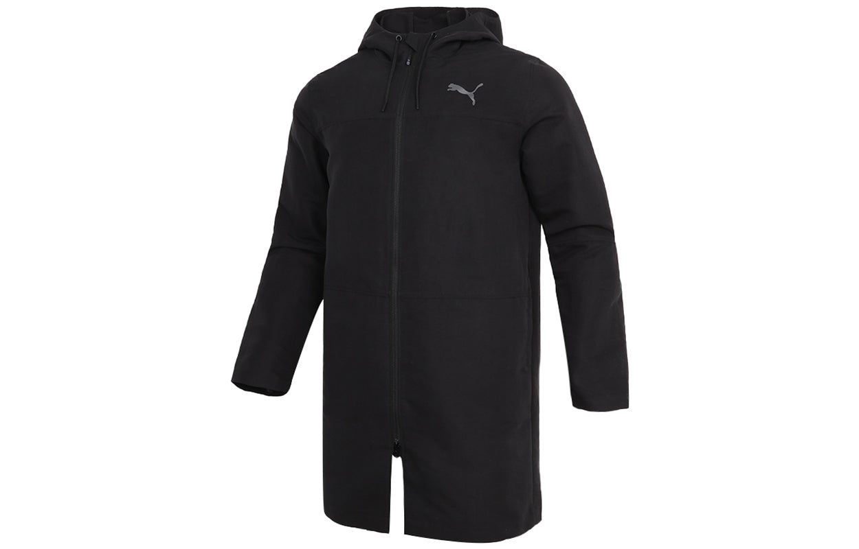 Puma Full Sleeve Solid Jacket 'Black Grey' 588735-01 sold by KicksCrew product image thumbnail 2