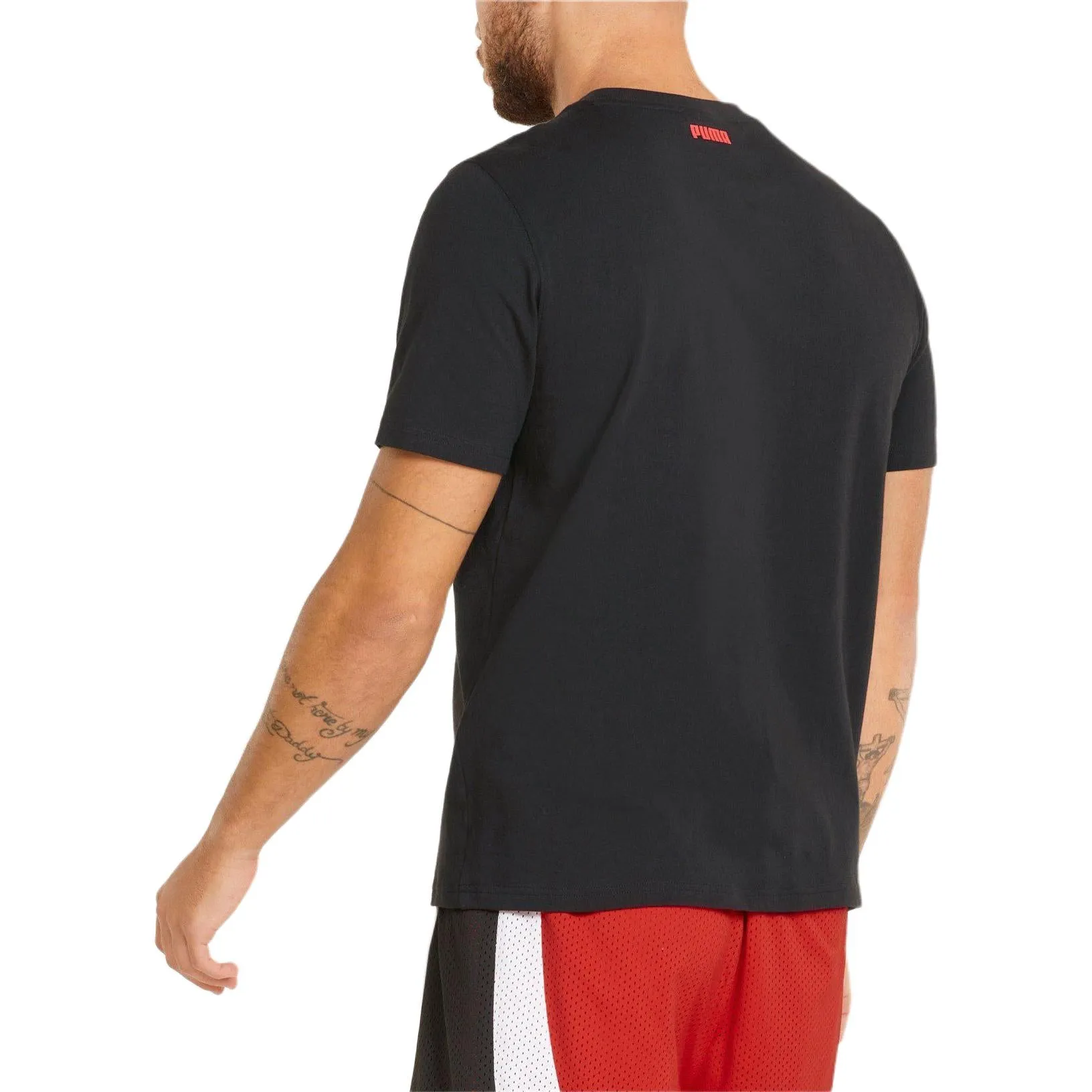 PUMA 4th Quarter Basketball T-shirt 'Black' 532361-13 sold by KicksCrew product image thumbnail 4