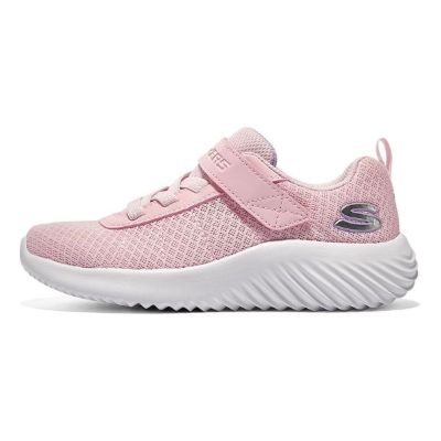 (GS) Skechers Bounder 'Pink White' 303550L-BLSH sold by KicksCrew