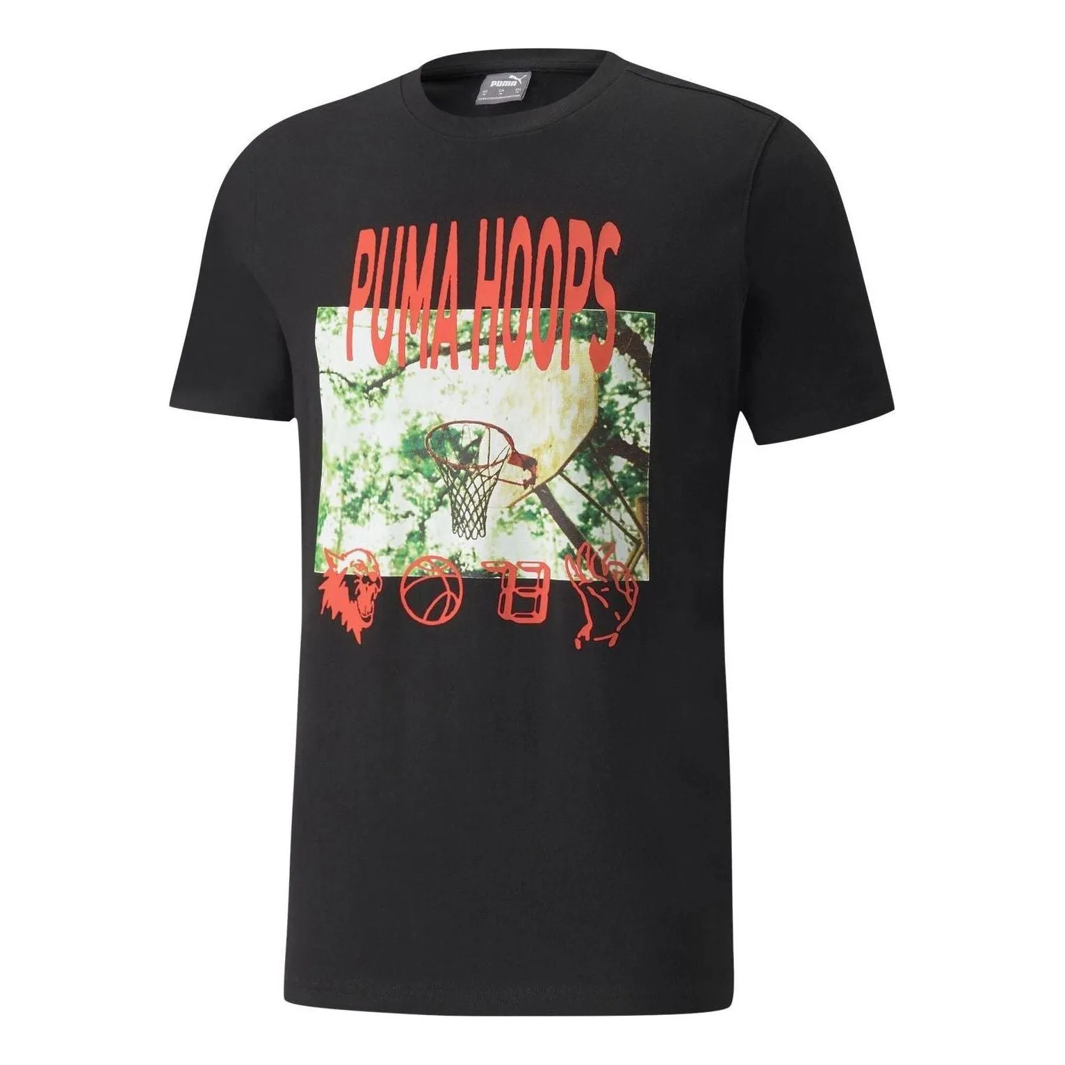 PUMA 4th Quarter Basketball T-shirt 'Black' 532361-13 sold by KicksCrew