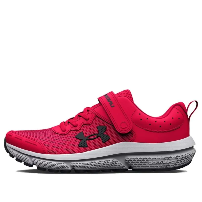 (PS) Under Armour Assert 10 AC Wide 'Red Black' 3026186-600 sold by KicksCrew