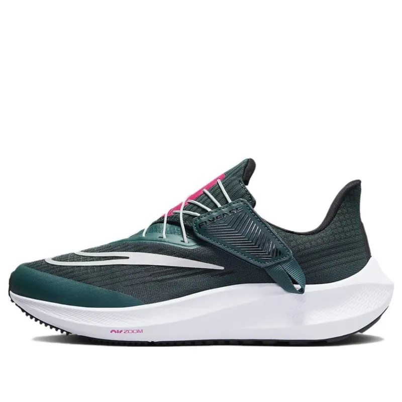 (WMNS) Nike Air Zoom Pegasus 39 FlyEase 'Deep Jungle Metallic Silver' DJ7383-301 sold by KicksCrew