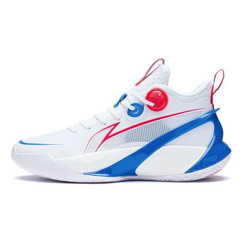 (GS) Li-Ning Sonic 10 V1 Low 'White Blue' ABPS013-4 sold by KicksCrew