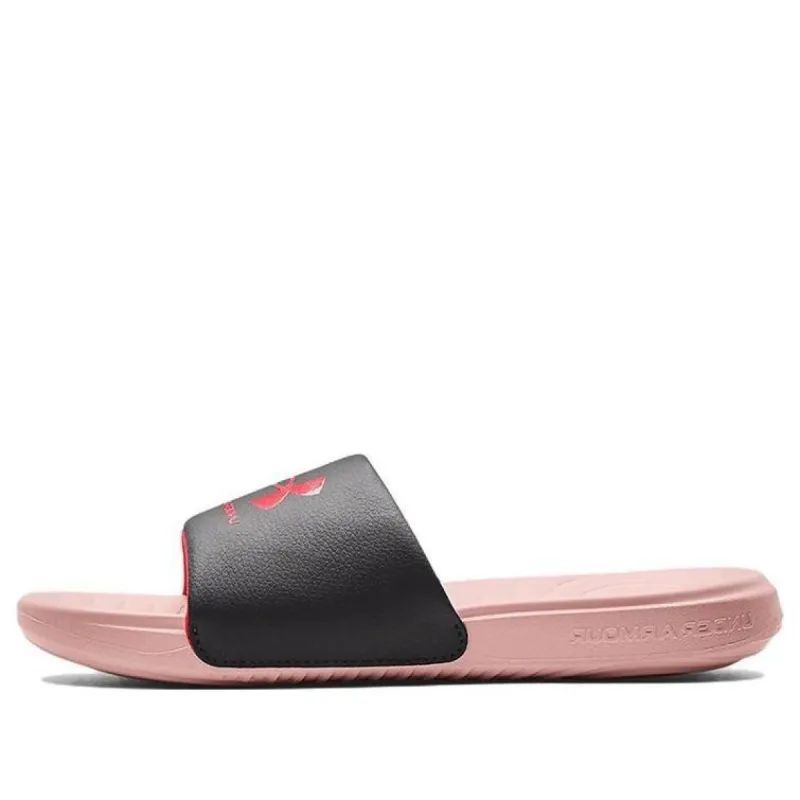 (WMNS) Under Armour Ansa Fixed Slide 'Jet Grey Retro Pink' 3023772-104 sold by KicksCrew
