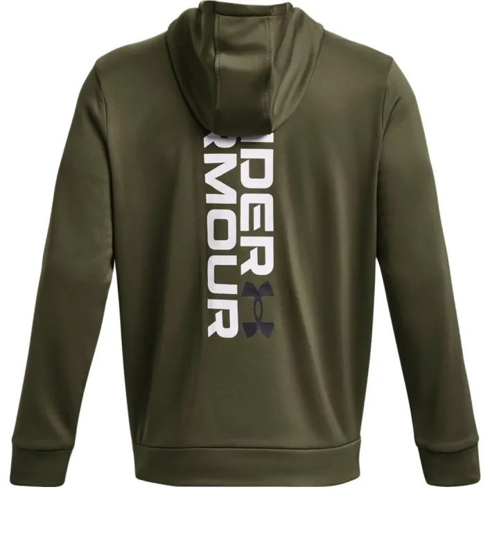 Under Armour Fleece Graphic Hoodied 'Olive Green' 1379745-390 sold by KicksCrew