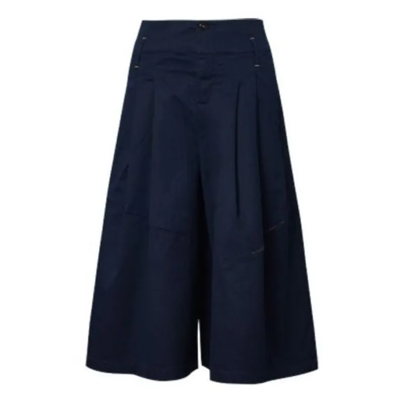 (WMNS) Converse Culotte Pants 'Navy' 10020991-467 sold by KicksCrew