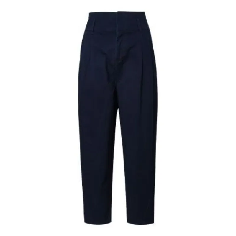 (WMNS) Converse High Waist Pants 'Navy' 10020989-467 sold by KicksCrew