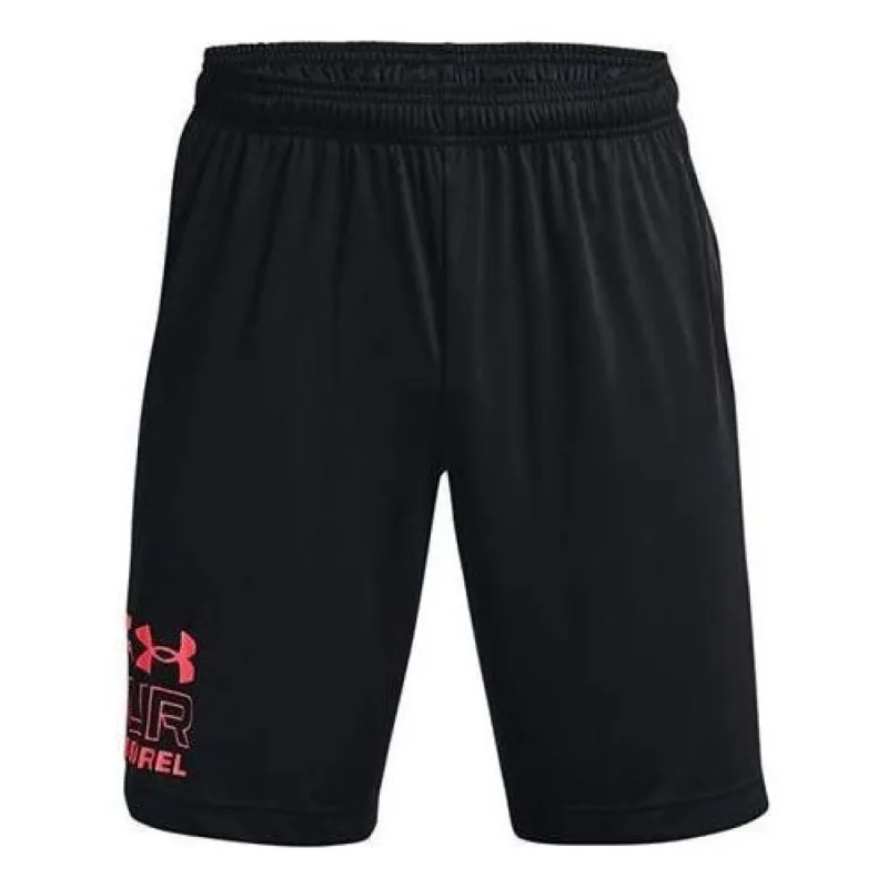 Under Armour Tech Graphic Logo Training Short 'Black' 1361510-001 sold by KicksCrew