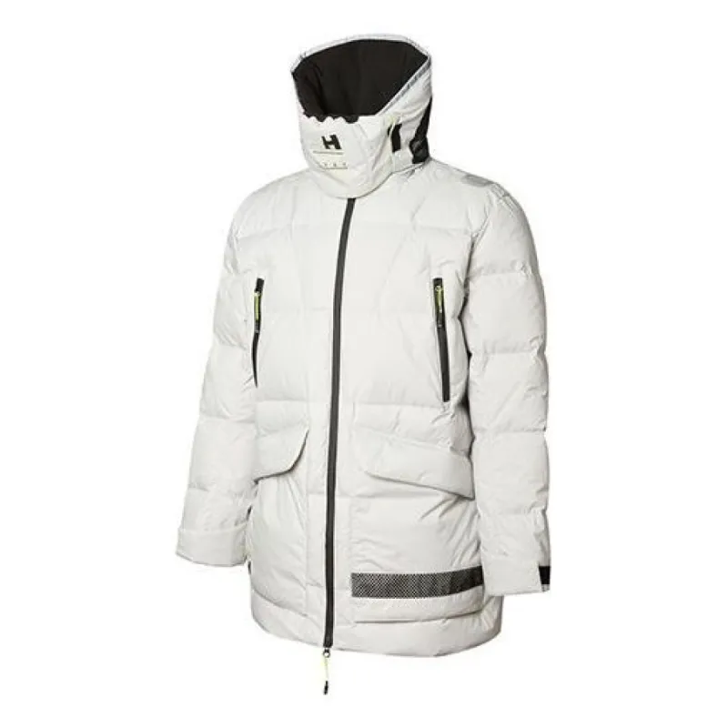 Puma x Helly Hansen Tech Down Jacket 'White Black' 598276-95 sold by KicksCrew