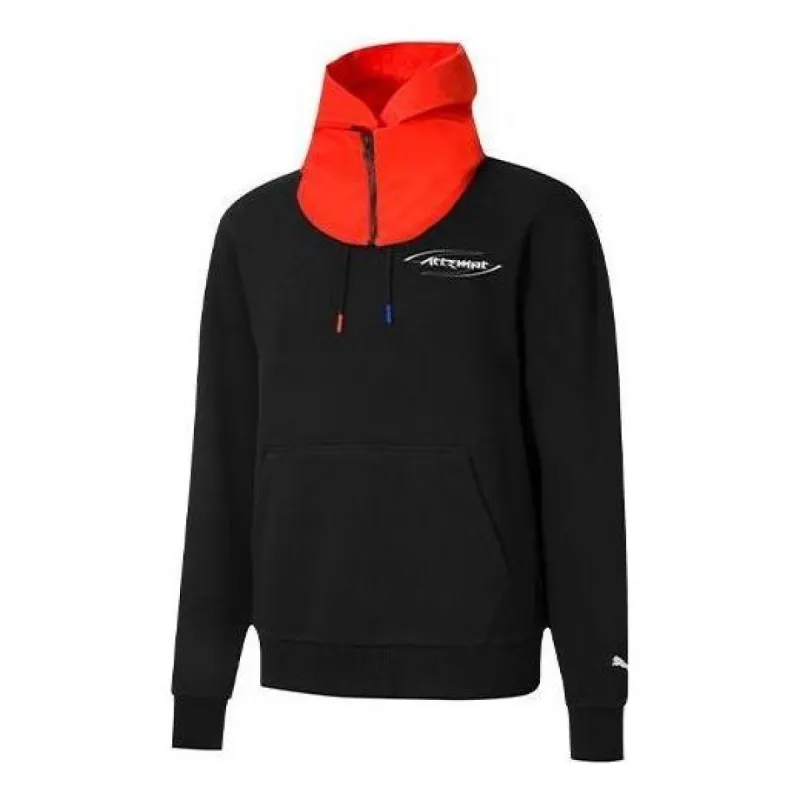 Puma x Attempt Hoodie 'Black Red' 598263-01 sold by KicksCrew