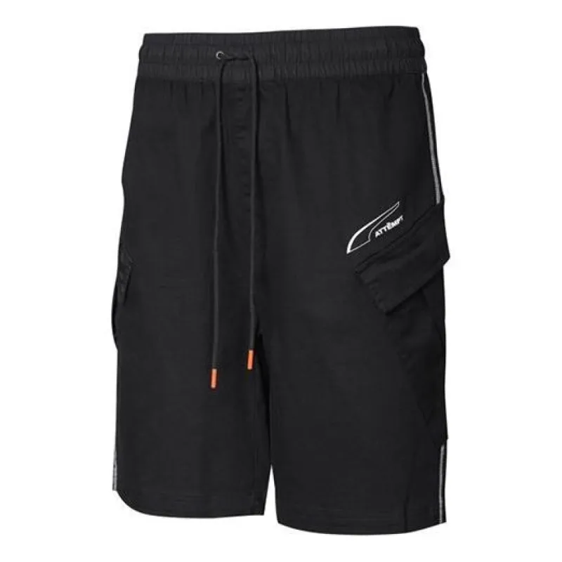 Puma x Attempt Shorts 'Black White' 598196-01 sold by KicksCrew