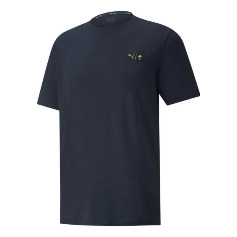 Puma X Palm Tree Crew Golf Tee 'Navy' 534087-02 sold by KicksCrew