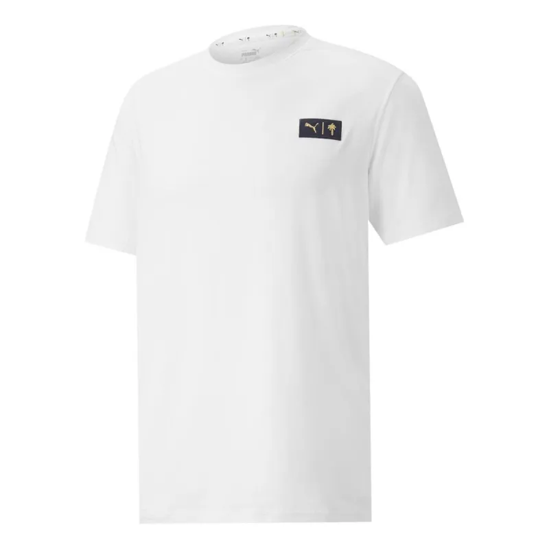 Puma X Palm Tree Crew Golf Tee 'White' 534087-01 sold by KicksCrew