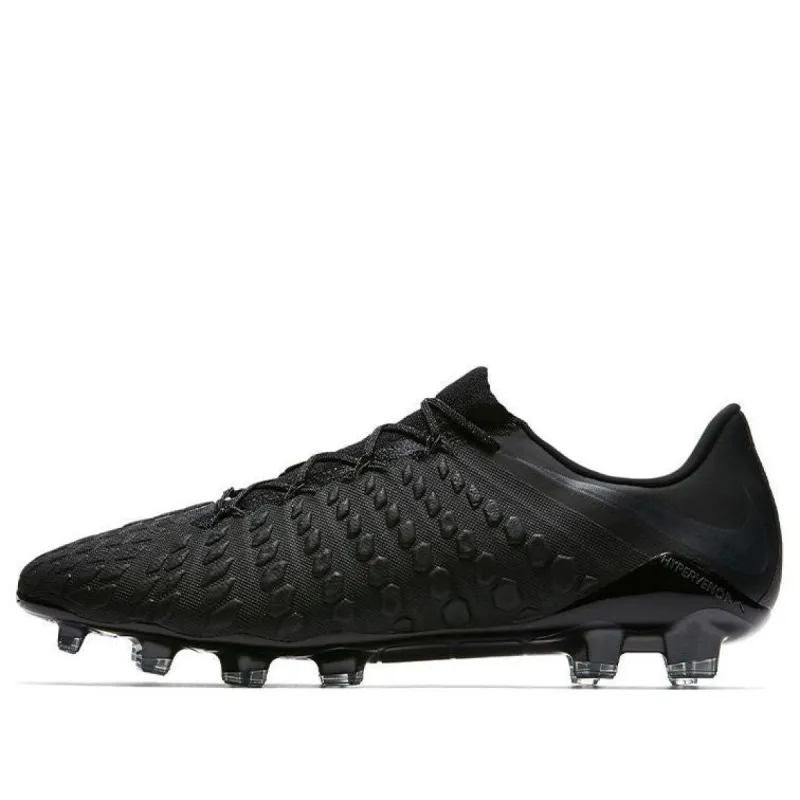 Nike Hypervenom Phantom 3 Elite FG 'Triple Black' AJ3805-001 sold by KicksCrew