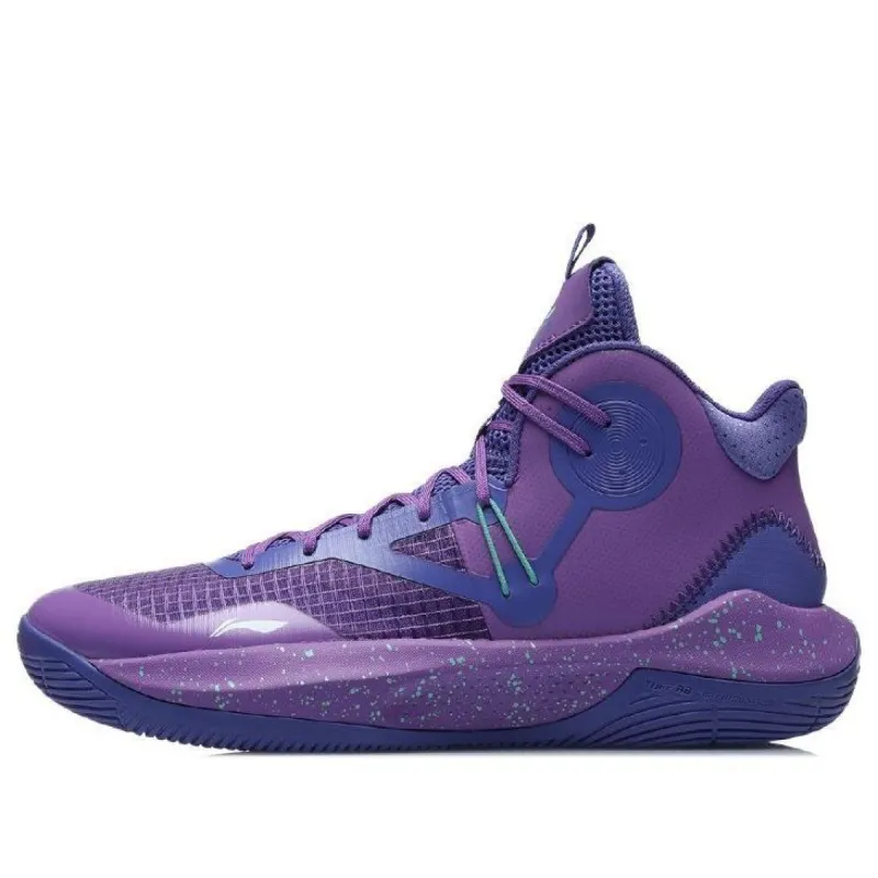 Li-Ning Sonic 9 Team Mid 'Purple Blue' ABPR017-1 sold by KicksCrew