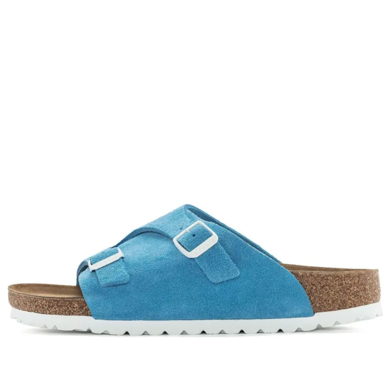 Birkenstock Zrich Suede Leather 'Sky Blue' 1024994 sold by KicksCrew