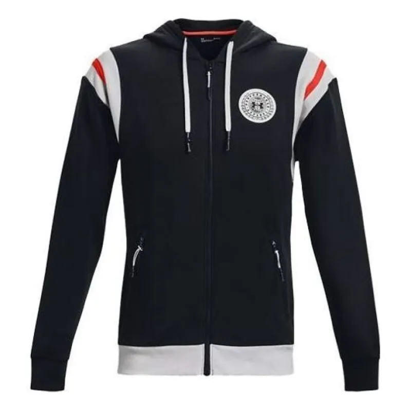 Under Armour Rival Fleece Full Zip Hoodie Jacket 'Black' 1366303-001 sold by KicksCrew