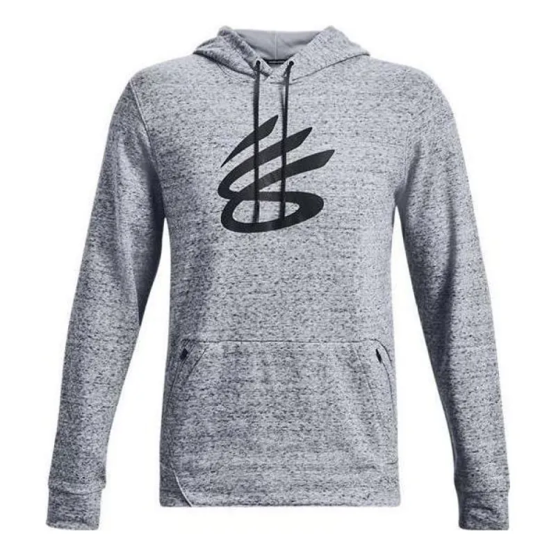 Under Armour Curry Logo Hoodie 'Grey' 1370276-011 sold by KicksCrew