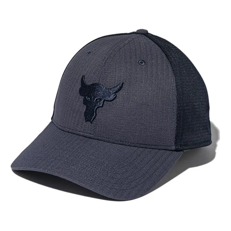 Under Armour Project Rock Trucker Hat 'Navy' 1369815-558 sold by KicksCrew